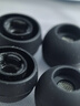 相曼 適用森海塞爾IE800 IE800S耳機(jī)套硅膠套耳塞套帶濾網(wǎng)卡扣耳套耳帽配件 森海IE800/S【圓形M中號(hào)1對(duì)】 曬單實(shí)拍圖