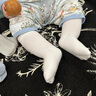 南律春季無(wú)骨嬰兒襪子新生兒襪可愛(ài)寶寶中筒襪嬰幼兒襪兒童襪子1-3歲 小熊款 3雙 6-12月 (S) 曬單實(shí)拍圖