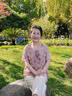 俞兆林媽媽裝夏季T恤國風(fēng)中式中老年女裝婆婆短袖小衫 Y52T227 曬單實(shí)拍圖