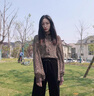 薩拉維夫襯衫女2025春夏新款外套印花設計感長袖寬松雪紡洋氣大碼碎花襯衣 咖色碎花 S 90-115斤 曬單實拍圖