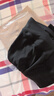 纖絲鳥(niǎo)秋冬新品7A抗菌山羊絨蠶絲護膝保暖褲暖姜德絨保暖女褲 黑色XL 曬單實(shí)拍圖