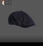 啄木鳥(niǎo)春夏文藝復古報童帽男女休閑貝雷帽古著(zhù)前進(jìn)帽百搭八角帽畫(huà)家帽子 黑色 M 可調節(56-59CM) 曬單實(shí)拍圖
