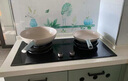 德鉑送煎鍋含鈦0涂層雙面不沾陶瓷炒鍋國標(biāo)一級不粘鍋高顏值不挑灶具 漸變藍(lán)送煎鍋+鍋蓋+鍋鏟 32cm 曬單實(shí)拍圖