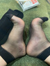 皮爾卡丹襪子女士夏季中筒超薄鋼防勾絲防臭水晶絲襪透明短款絲襪黑色十雙 曬單實(shí)拍圖