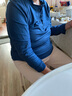 皮爾卡丹（pierre cardin）純棉長袖t恤女中年打底衫有翻領(lǐng)條紋春秋裝新款上衣帶領(lǐng)女 棕色條紋P22C92長/袖 2XL【建議120-135斤】 曬單實拍圖