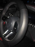 專用捷豹方向盤套XF F-PACE XEL XFL XJ XE XEL  E-PACE超薄真皮 超薄款圓形【左右打孔】不帶標 標準 曬單實拍圖