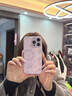 圣圖朗液態(tài)小羊皮草莓小熊適用iphone15promax蘋果13手機殼新款14plus小眾高級感12硅膠全包11防摔保護套 液態(tài)小羊皮草莓小熊-草紫色 iPhone 15 Pro Max 曬單實拍圖
