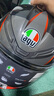 AGV K6S碳芳綸纖維大尾翼摩托車(chē)頭盔機車(chē)全盔賽車(chē)男女四季通風(fēng)3C SLASHCUT  BLACK GREY RED M（適合55-56頭圍） 曬單實(shí)拍圖