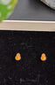 晟迅葫蘆耳飾蜜蠟琥珀耳環(huán)黃色耳扣純銀玄學(xué)旺財耳釘黃水晶感女士 【雞油黃蜜蠟】瑞蘆耳環(huán) 曬單實(shí)拍圖