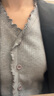 尚都比拉高智感西裝女秋季免打理小西服休閑寬松外套氣質(zhì)上衣 黑色 M 曬單實拍圖