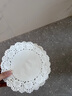 花底紙圓形花紙吸油紙烘焙用紙廚房花墊紙披薩紙花邊紙墊盤紙 圓形7.5英寸直徑19cm 花底紙約140張1包 曬單實拍圖