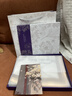 GIAVENTOLA真絲絲巾女小方巾圍巾高檔桑蠶絲綢披肩絲巾送長(cháng)輩禮物生日禮物 沙畫(huà)淺咖色 曬單實(shí)拍圖