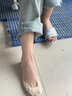 內小伴5雙冰絲涼感船襪女士【護跖骨】不掉跟夏季薄款隱形高跟鞋短襪子 曬單實(shí)拍圖