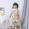 G.DUCKKIDS小黃鴨公主裙女童裙子夏季2025新款洋氣兒童連衣裙女孩無(wú)袖碎花裙 圖片色 100 建議2~3歲【 90-100cm】cm 曬單實(shí)拍圖