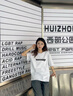 WASSUP美式休閑寬松短袖女t恤夏季2025新款多色純棉體恤半袖上衣男潮牌 米白灰 M 曬單實拍圖