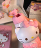 Next Kiss英國聯(lián)名Hello Kitty保溫杯2026新款高顏值生日禮物女吸管水杯子 午餐搭子套餐【紙巾盒+餐具】 曬單實(shí)拍圖