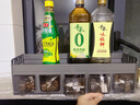 調料品置物架吸盤(pán)壁掛墻上調味料罐廚房多功能調料盒家用組合套裝 吸盤(pán)款-槍灰5格[贈獨立包裝勺*5] 曬單實(shí)拍圖