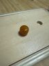 帝炫天然俄料老蜜蠟單珠配珠散珠珠子單顆桶珠手串diy男配飾頂珠隔珠 老蜜蠟墩子12*10mm單顆 曬單實(shí)拍圖