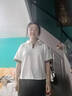 羅蒙（ROMON）短袖t恤女夏季女裝2025新款韓版氣質(zhì)時(shí)尚百搭T恤女刺繡減齡上衣 卡其色 XL 曬單實(shí)拍圖