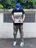 阿迪達(dá)斯 （adidas）官方艦店 三葉草短袖男裝夏季新款半袖運(yùn)動透氣圓領(lǐng)T恤GN3463 IA4815/黑色 經(jīng)典LOGO M 曬單實(shí)拍圖