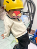 SUNRIMOON森瑞夢(mèng)兒童頭盔自行車男女孩夏季滑板平衡車騎行護(hù)具溜冰安全盔帽 黃檬色 3-14歲 曬單實(shí)拍圖