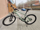 迪卡儂EXPL50山地自行車ST100碟剎鋁合金車架成人休閑通勤自行車 草綠色L碼【適合身高175-184cm】 27.5英寸 21速 曬單實(shí)拍圖