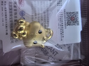 菜百首飾 黃金吊墜 3D鎏彩十二生肖吊墜不含鏈計價(jià) 午馬約2.90克 曬單實(shí)拍圖