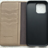 花虎（HANATORA）iPhone16/15Promax手機(jī)殼真皮翻蓋蘋果14/13/Plus手機(jī)套輕奢皮套高端商務(wù)男款女生高級(jí)感全包防摔 米灰丨頭層牛皮 iPhone15ProMax 曬單實(shí)拍圖