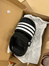 阿迪達斯（adidas）童鞋23夏季男女大小童運動(dòng)休閑涼鞋 HP5832黑 10K/28碼/165mm  曬單實(shí)拍圖