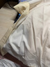 DGOV美式條紋襯衫女夏季新款小狗刺繡黃色襯衣寬松防曬外套多巴胺上衣 黃色 M 建議95-105斤 曬單實(shí)拍圖