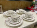 唯寶（Villeroy Boch）德國進口歐式咖啡杯碟套裝家用茶杯具簡約小花園茶杯碟200ml 曬單實拍圖