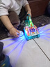 兒童電動挖掘機(jī)玩具男孩閃光音樂玩具車電動萬向工程車挖土機(jī)模型 藍(lán)色透明齒輪挖掘機(jī)【20首歌曲】 普通電池 曬單實(shí)拍圖