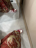 百麗香奈AJ1婚鞋秀禾鞋本命年情侶款新娘結(jié)婚鞋紅色男女板鞋dunk日?？纱?白紅【送紅盒加婚禮配飾】 43 曬單實(shí)拍圖
