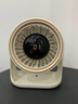 園洲綠桌面電風(fēng)扇迷你散熱小風(fēng)扇辦公室宿舍家用便攜式大風(fēng)力高檔位空氣循環(huán)扇制冷超靜音 【冰晶白】充插兩用-智能數顯-100檔大風(fēng)力 曬單實(shí)拍圖