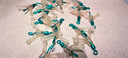 新型防纏繞八字環(huán)子線分叉器魚鉤分線夾硅膠雙鉤防纏豆連接器配件 快掛防纏子線分叉器【小號(hào)】10枚 曬單實(shí)拍圖