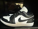 耐克（NIKE）【潮】Air Jordan aj1板鞋男女情侶款低幫耐磨透氣休閑運(yùn)動(dòng)籃球鞋 DC0774-101  黑白熊貓 男女同款 42.5 曬單實(shí)拍圖