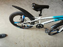 永久兒童自行車(chē)6歲7歲8歲9歲10歲中高檔小學(xué)生變速山地車(chē)男女孩單車(chē) 藍加白 輻條輪 單速 +大禮包 20寸【適合身高130-145公分】 曬單實(shí)拍圖