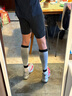 COMPRESSPORT 馬拉松越野跑步裝備壓縮腿套腿襪小腿套運動(dòng)護腿籃球腿套護小腿 R2 3.0混合灰/黑 T2小腿圍34-38CM 曬單實(shí)拍圖