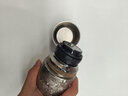 至作純鈦保溫杯大容量男女士燜茶杯茶水分離泡茶送禮水杯父親節(jié)送爸爸 星光銀 420ml 曬單實(shí)拍圖
