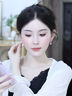 MITHAOL KUSC【明星同款】滿鉆單鉆滑動耳環(huán)女 輕奢小眾高級感精致耳釘銀鍍金 滿鉆單鉆滑動耳環(huán) 專柜禮盒裝 【送禮更顯愛意】 曬單實(shí)拍圖