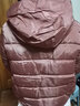 純子兮品棉服女冬裝女2024年新款棉衣女冬秋季棉服女保暖連帽棉襖小外套潮 豆沙   一號  XL  115-130斤 曬單實(shí)拍圖