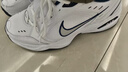 耐克（NIKE）男鞋2025秋冬季鞋子輕便減震老爹鞋復古運動(dòng)鞋休閑鞋透氣跑步鞋 415445-102白/銀LOGO/Air氣墊 建議大半碼 43 曬單實(shí)拍圖