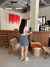 ASHX NESPRESSO聯(lián)名款2025春夏新款PACE真皮環(huán)保厚底休閑鞋板鞋潮 白色 38 曬單實(shí)拍圖