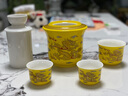 寧不凡陶瓷酒具溫酒壺?zé)峋茐貭C酒壺酒杯一壺二杯 黃金龍半斤裝 曬單實(shí)拍圖