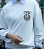 Teenie Weenie小熊衛(wèi)衣女2025春季新款簡約學院休閑基礎圓領刺繡衛(wèi)衣上衣女 曬單實拍圖