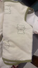 顆粒熊（KELIXIONG）新生兒寶寶馬甲春秋款嬰兒衣服坎肩夾棉雙面背心外穿馬夾女寶寶 小熊餅干(40克)綠 90 cm 曬單實(shí)拍圖