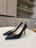 NINE WEST/玖熙高跟鞋女細跟單鞋女鞋子2025新款軟底女鞋久站不累腳 黑色 34 (220mm) 曬單實拍圖