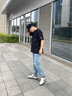 卡賓（CABBEEN）【萊卡彈力】水洗小腳牛仔褲男2025夏季新款潮牌休閑薄款長(zhǎng)褲 天藍(lán)色37（合體版型） 31 /175/L 曬單實(shí)拍圖