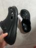 卡駱馳（crocs）泡芙Clog洞洞鞋男女鞋厚底增高涼拖拖鞋沙灘涼鞋 M6W8 曬單實拍圖