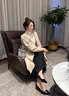 回力君法式感裸色內(nèi)增高尖頭平底鞋女新款日常淺口百搭通勤單鞋 黑色 38 曬單實(shí)拍圖